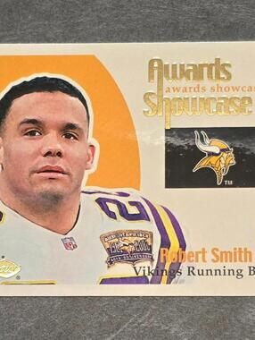 2001 Fleer Showcase Awards Showcase #17 Robert Smith Football Card